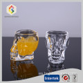 Vaso de chupito de cabeza de calavera de cristal de 50 ml